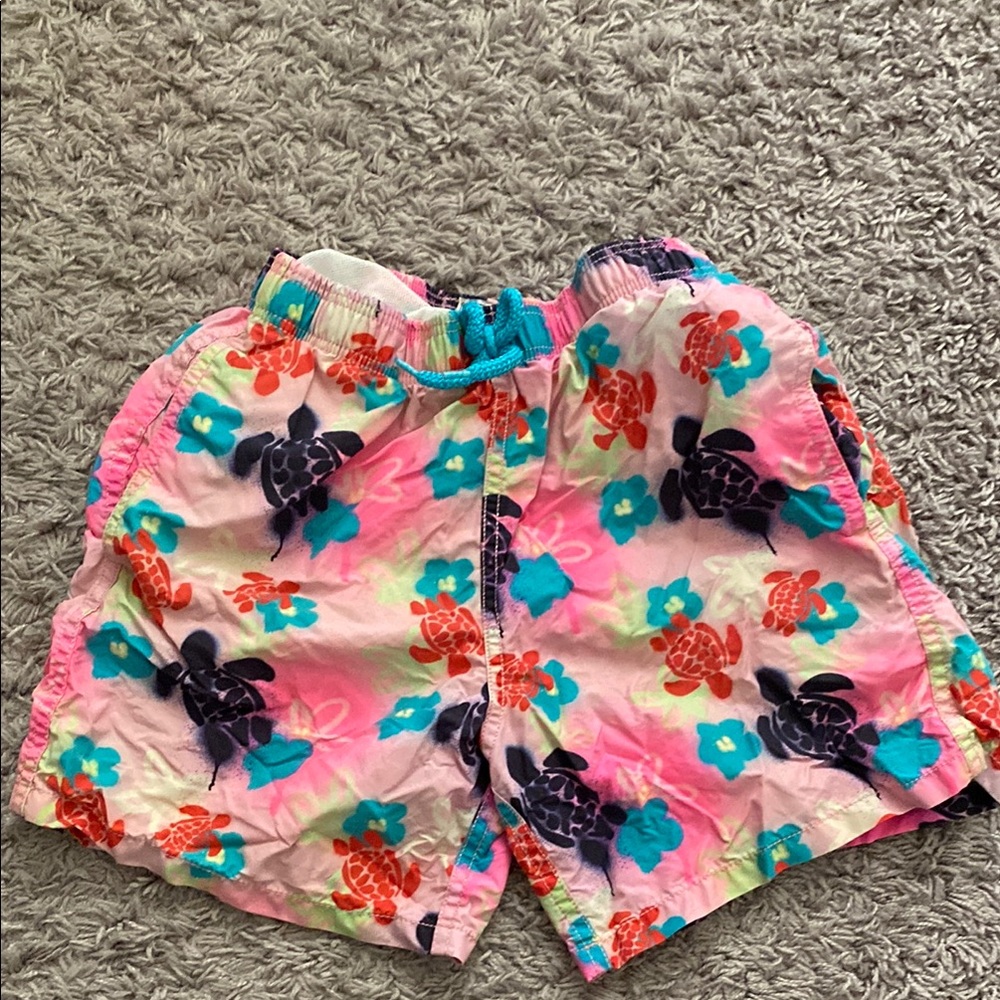 Vilebrequin limited edition Swim Trunks with Vibrant Floral Pattern